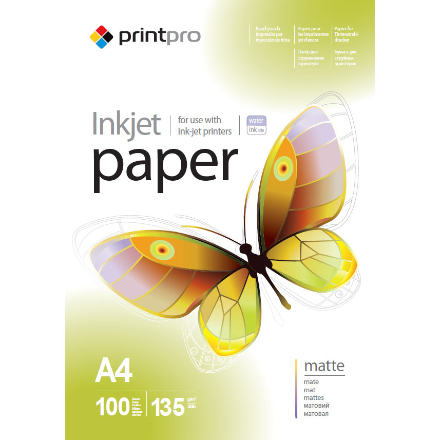 Бумага для печати PRINT PRO A4 100 л (PME135100A4)