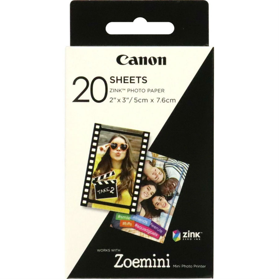 Фотобумага CANON ZINK 2"x3" ZP-2030 20 листов (3214C002)