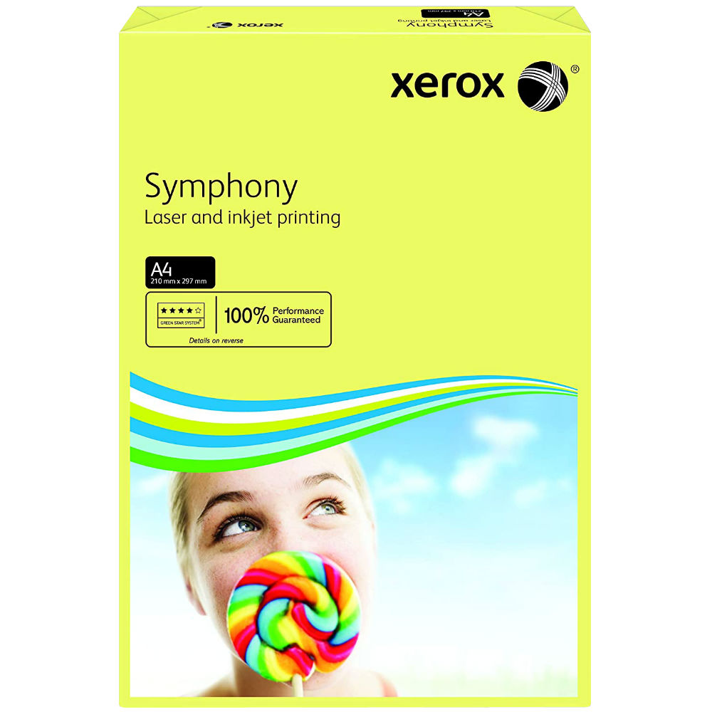 

Бумага для печати XEROX SYMPHONY Pastel Yellow (80) A4 500л. (003R93975), SYMPHONY Pastel Yellow (80) A4 500л. (003R93975)