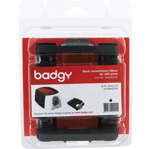 Акция на Монохромная лента BADGY для Badgy100/200 на 500 отпечатков (CBGR0500K) от Foxtrot