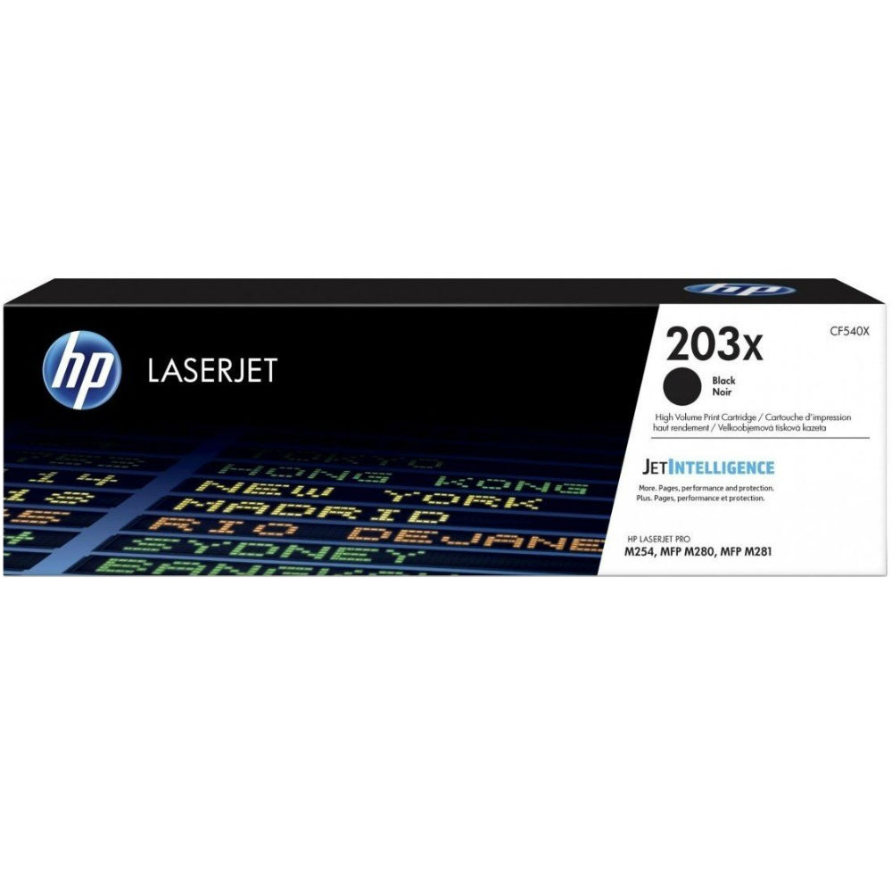 Картридж HP 203X CLJ M280/M281/M254 Black (CF540X) Тип оригинальный