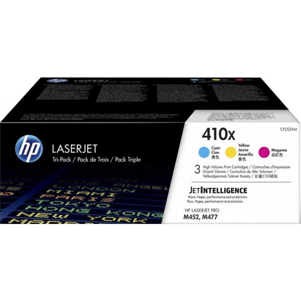 

Набор картриджей HP 410X CLJ Pro M377/M452/M477 CYM 3x5000 стр Cyan, Magenta, Yellow (CF252XM), 410X CLJ Pro M377/M452/M477 CYM (3x5000 стр.)