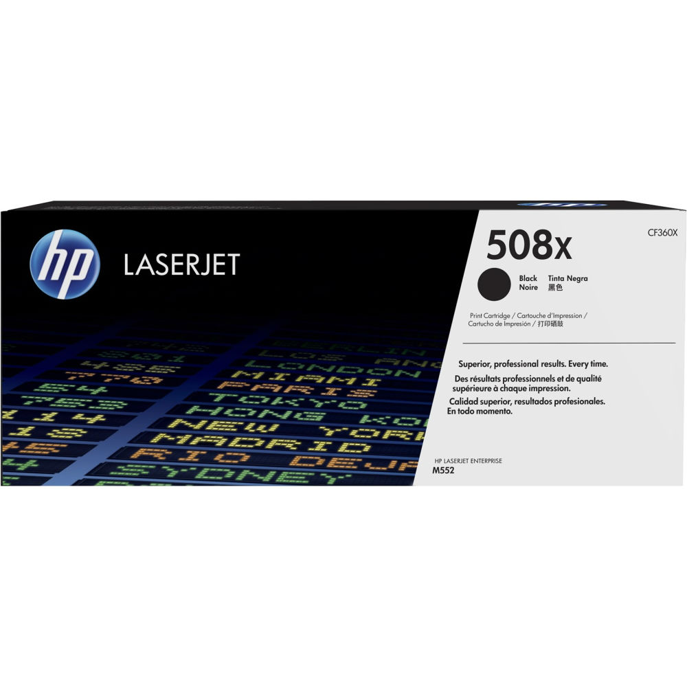 Картридж HP 508X CLJ M552/M553/M577 Black (CF360X)