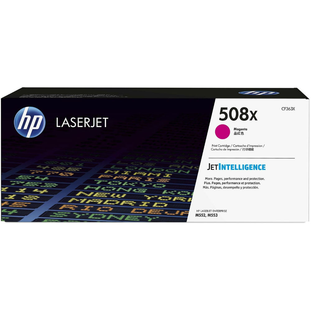 Картридж HP 508X CLJ M552/M553/M577 Magenta (CF363X)