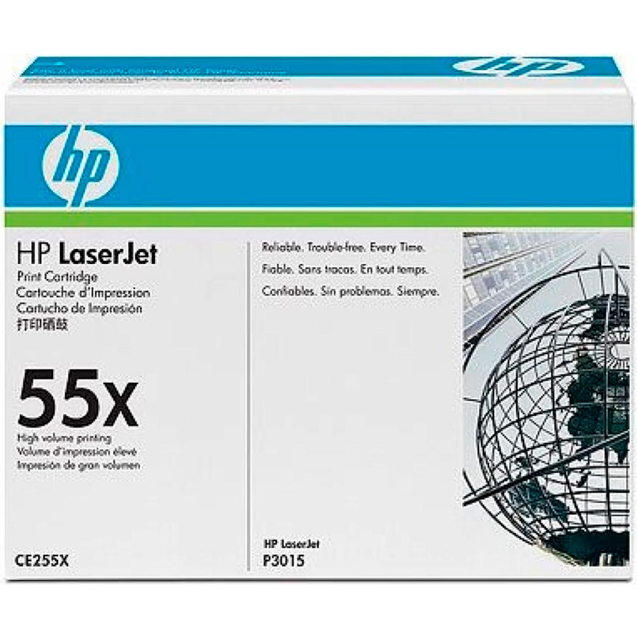 

Картридж HP 55X LJ P3015/M521/M525 Black 12500 стр (CE255X), 55X LJ P3015/M521/M525 Black (12500 стр)