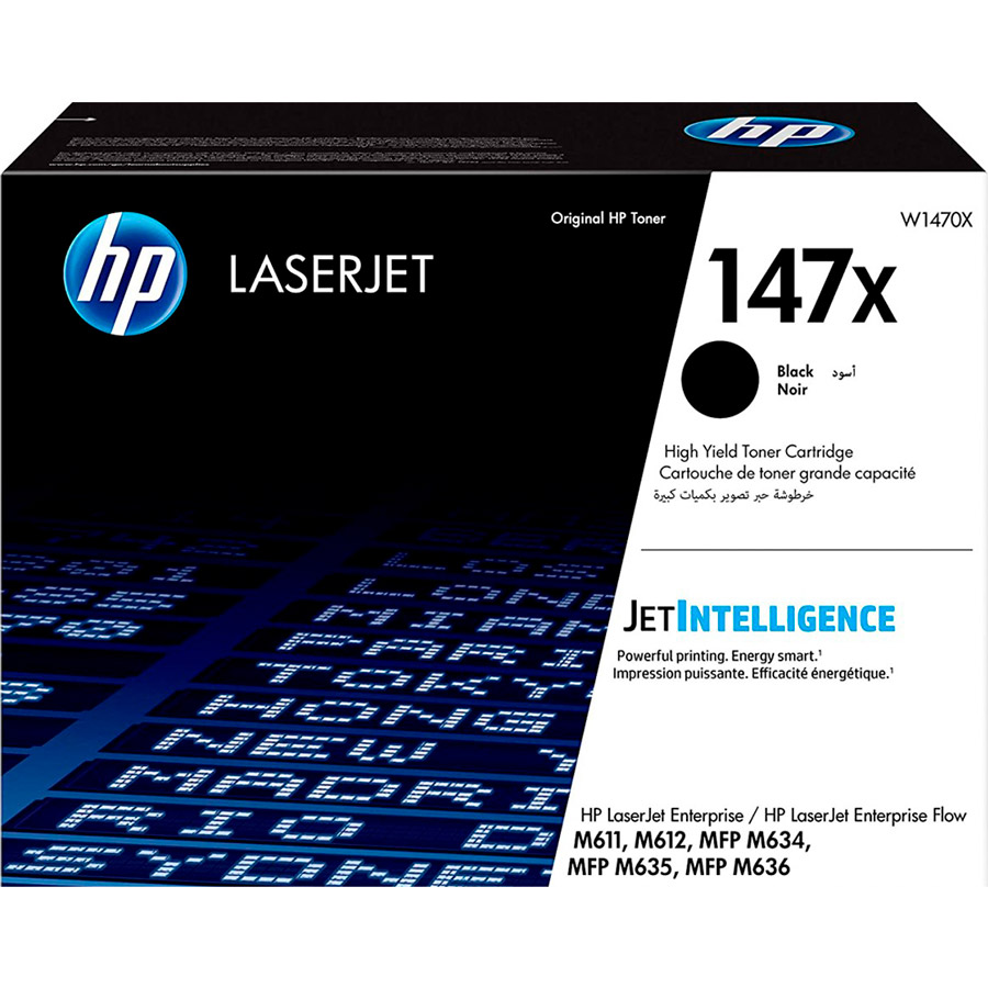 Картридж HP 147X LaserJet MFP 611/612/635/636 Black (W1470X)