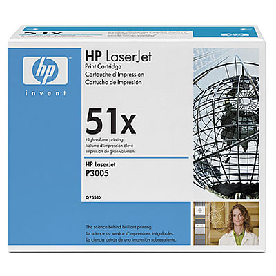 

Картридж лаз. HP Q7551X LJ P3005/M3035mfp/M3027mfp, Q7551X LJ P3005/M3035mfp/M3027mfp