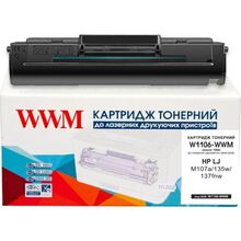 Картридж WWM HP 106A Black (W1106-WWM)