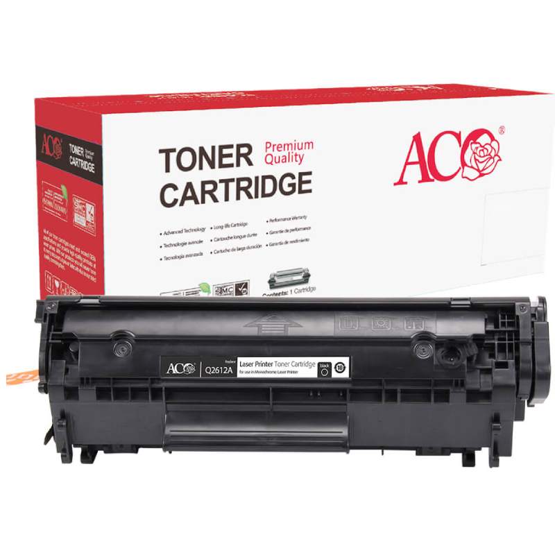 Картридж ACO для HP LaserJet LJ 1010/1012/1020/1022 Black (ACO-Q2612A)