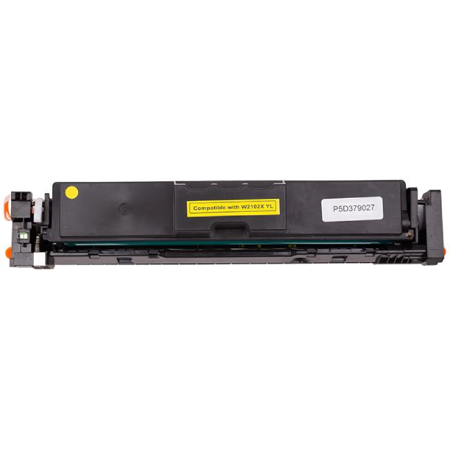 Картридж POWERPLANT для HP Color LaserJet Pro MFP 4301dw W2102X з чіпом Yellow (PP-W2102XYL) Тип сумісний