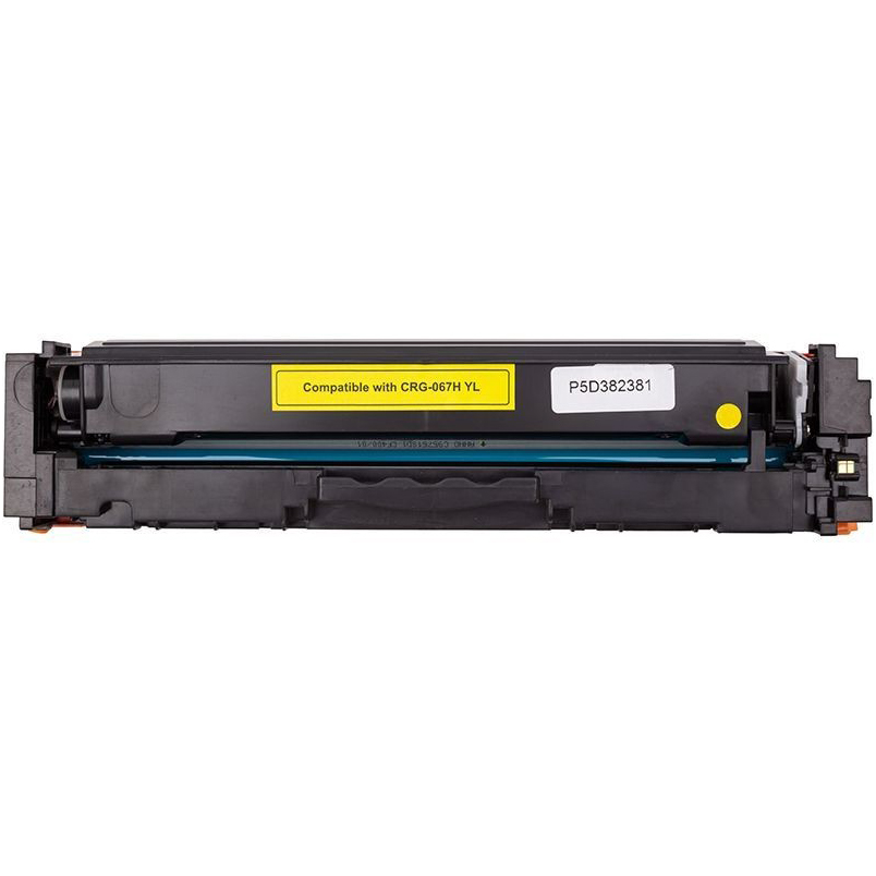 Картридж POWERPLANT для Canon i-SENSYS LBP631Cw (CRG-067H) з чіпом Yellow (PP-CRG-067HY) Тип сумісний