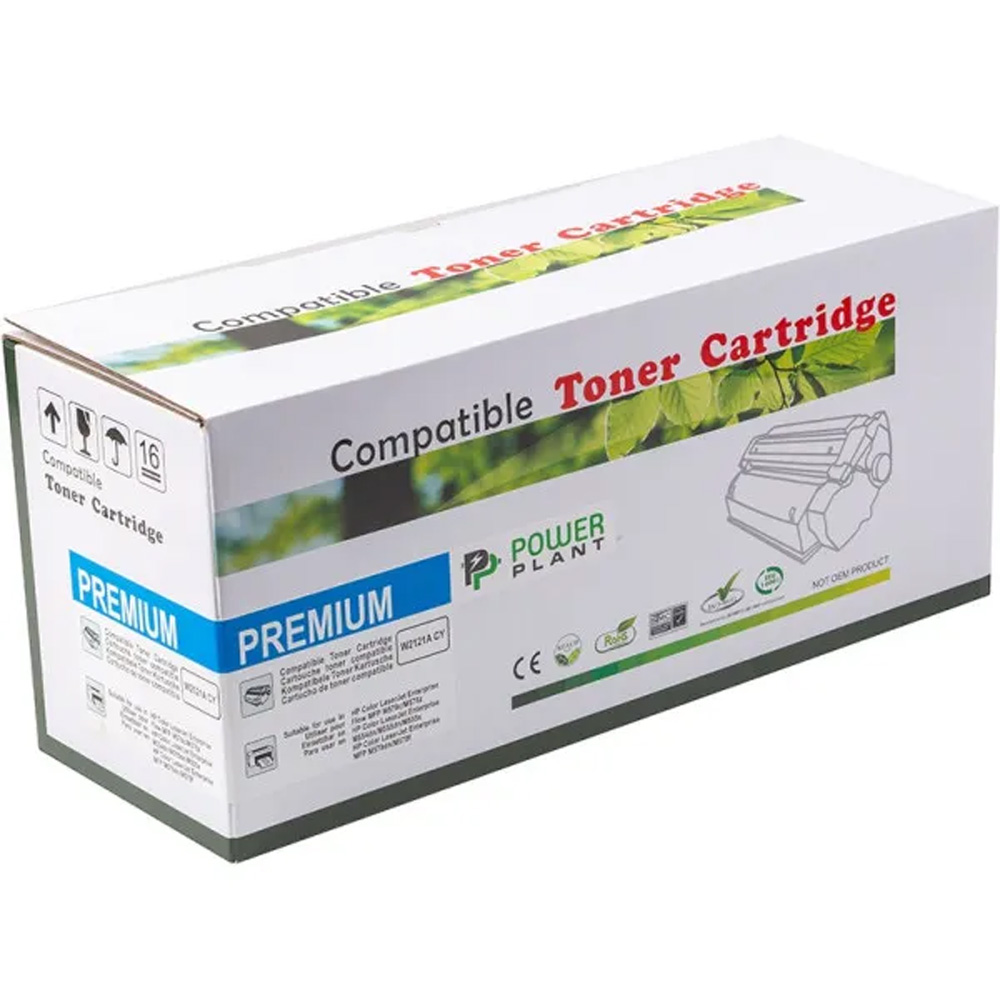 Картридж POWERPLANT HP Color LaserJet Enterprise M554dn Cyan (W2121A) Для бренда Hewlett-Packard
