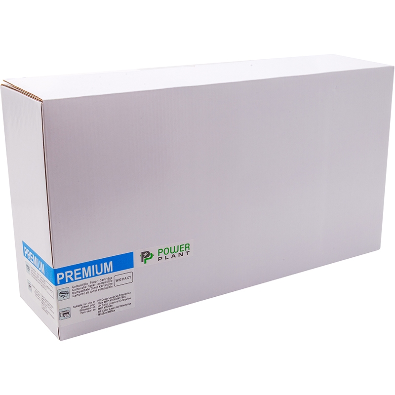 Картридж POWERPLANT HP Color LaserJet Enterprise M776 W2011A с чипом Cyan (PP-W2011ACY) Цвет cyan (голубой)