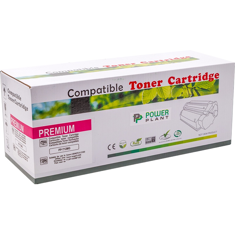 Картридж POWERPLANT Canon I-SENSYS X C1333p (T12) с чипом Magenta (PP-T12MG) Цвет magenta (пурпурный)