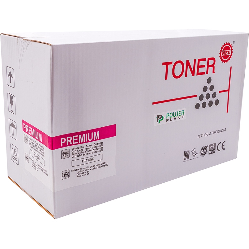 Картридж POWERPLANT Картридж Canon LBP1538C (T10) із чіпом Magenta (PP-T10MG) Колір magenta (пурпуровий)