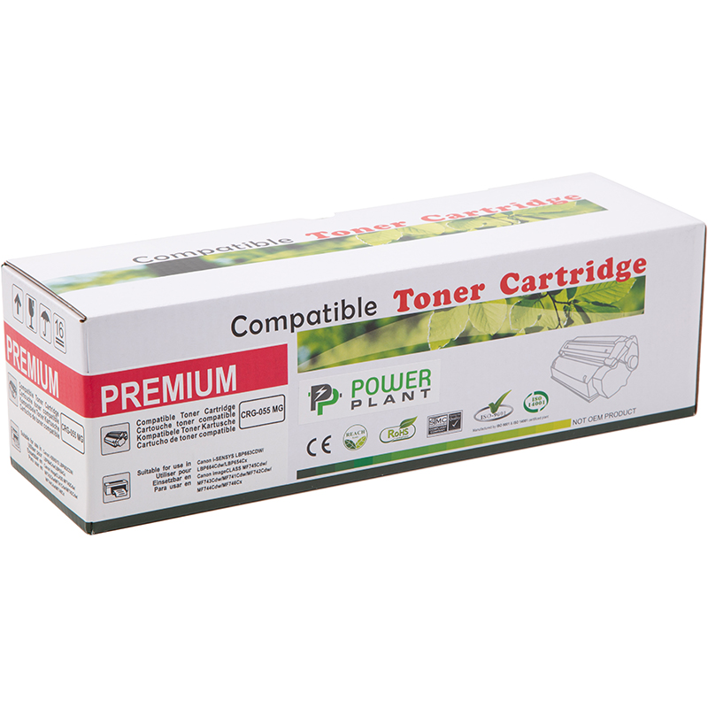 Картридж POWERPLANT для Canon MF742/744/746 LBP663/664 с чипом Magenta (PP-CRG-055MG) Цвет magenta (пурпурный)