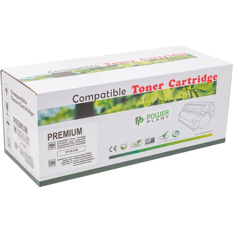 Картридж POWERPLANT для Kyocera P3045dn TK-3160 с чипом Black (PP-TK-3160) Цвет black (черный)