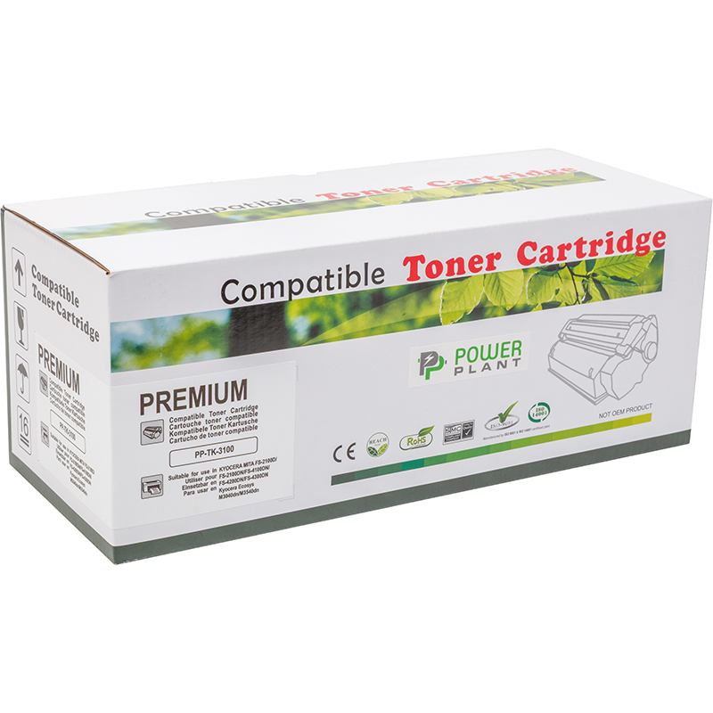 Картридж POWERPLANT для Kyocera FS-2100D TK-3100 с чипом Black (PP-TK-3100) Цвет black (черный)