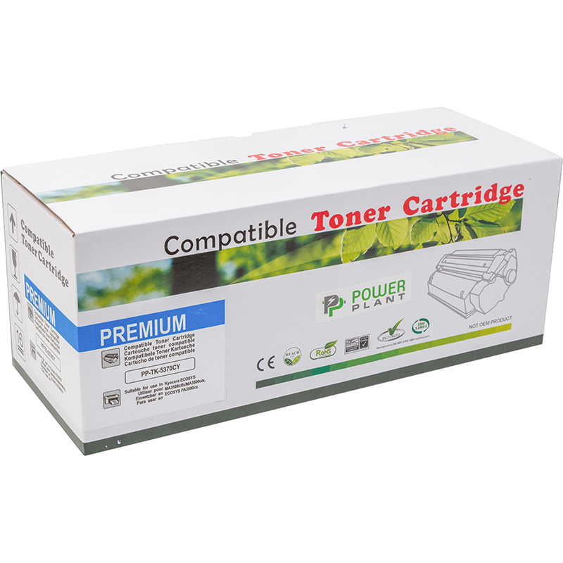 Картридж POWERPLANT для Kyocera MA3500cifx TK-5370 с чипом Cyan (PP-TK-5370CY) Цвет cyan (голубой)