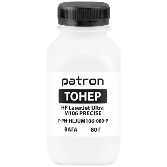 Тонер PATRON Precise для HP LJ Ultra M106 80 г Black (PN-HLJUM106-080-P)