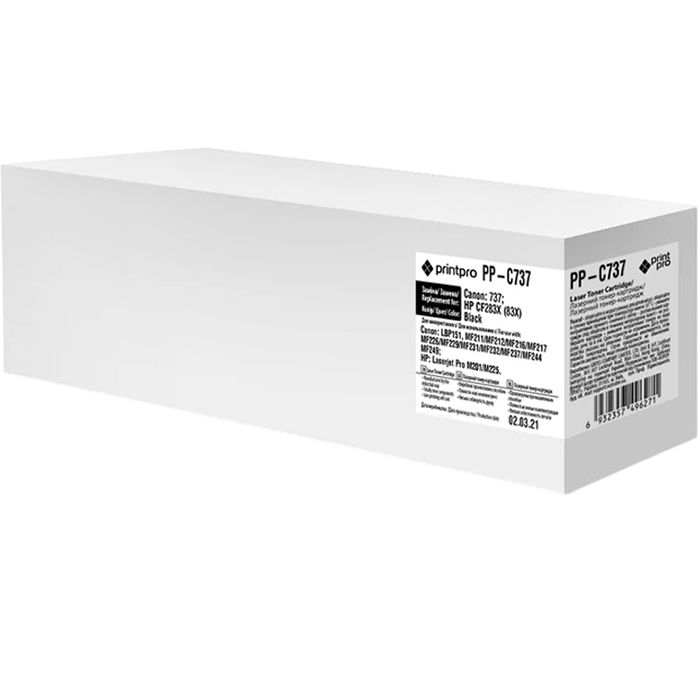 Картридж PRINT PRO CANON (737) MF211/MF212w/MF216n (PP-C737) В упаковці 1