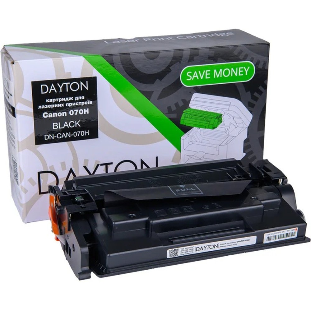 Картридж Dayton Canon 070 Black (DN-CAN-070) ᐉ купити в FOXTROT ⁕ ціни ...
