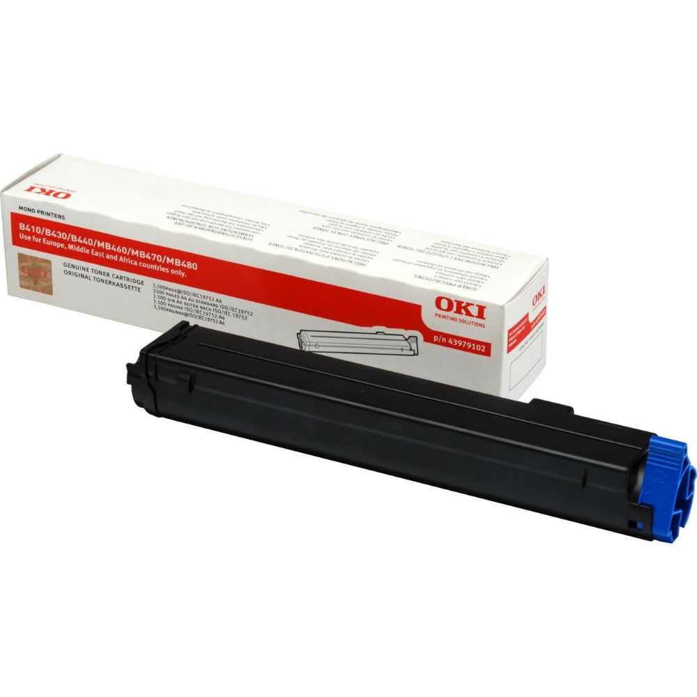 

Картридж OKI Black (43979211), Toner B430/440/MB460/MB470/MB480, Black