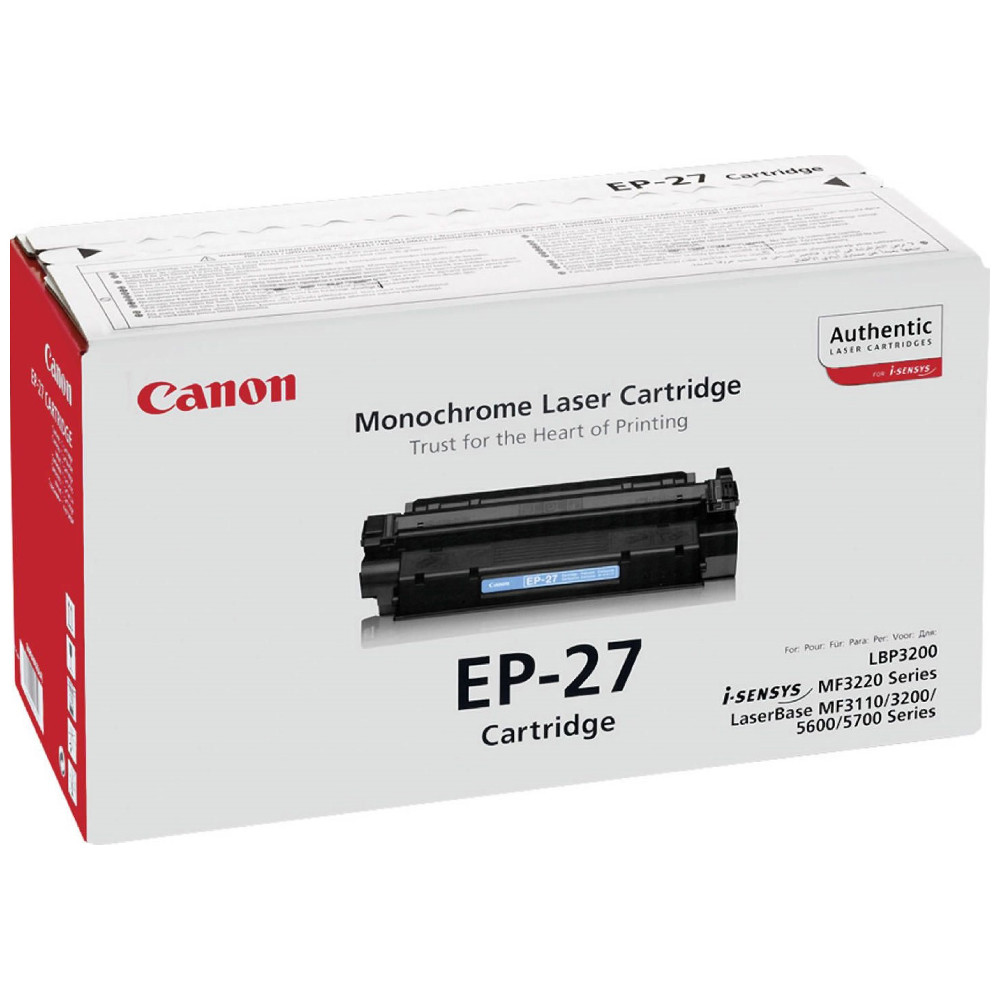 

Картридж CANON EP-27 (8489A002AA), cartr.EP-27 for LBP-3200,MF3110/3228/3240/5630