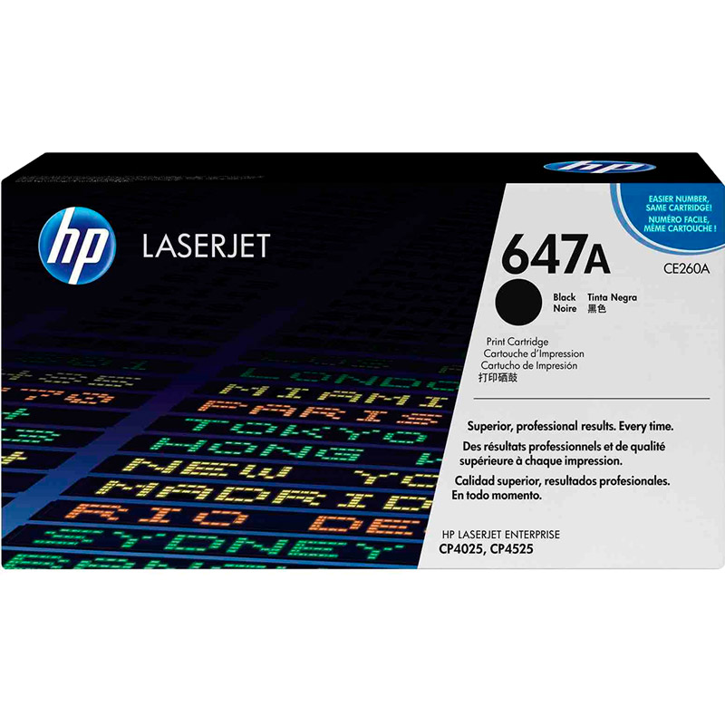 

Картридж HP 647A Black (CE260A), Картридж лазерный (черный) HP CE260A