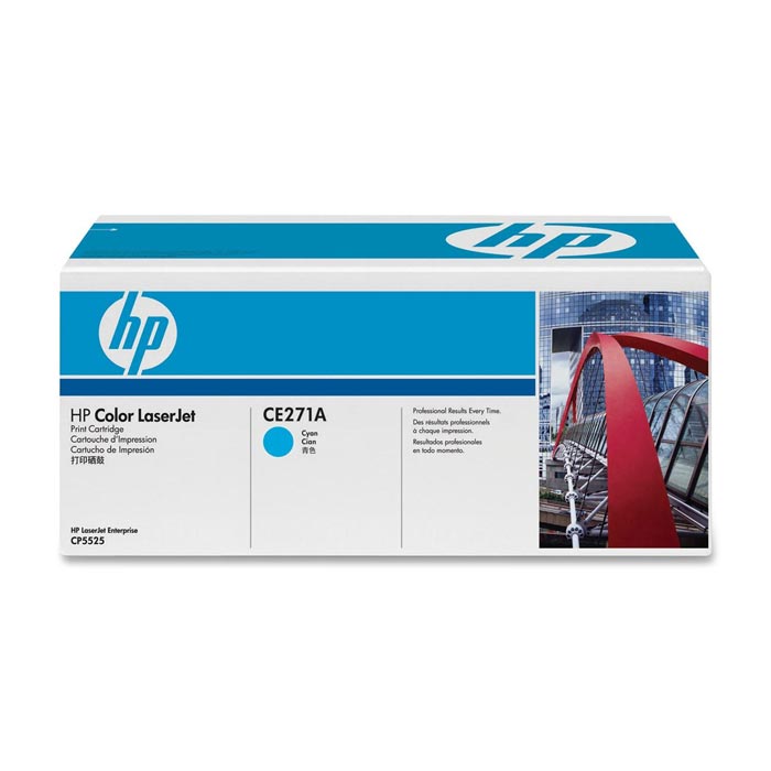 

Тонер-картридж HP CE271A Cyan, LaserJet-CP5525 cyan