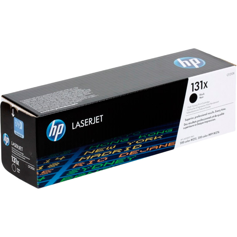 Картридж HP 131X Black (CF210X) Тип оригинальный