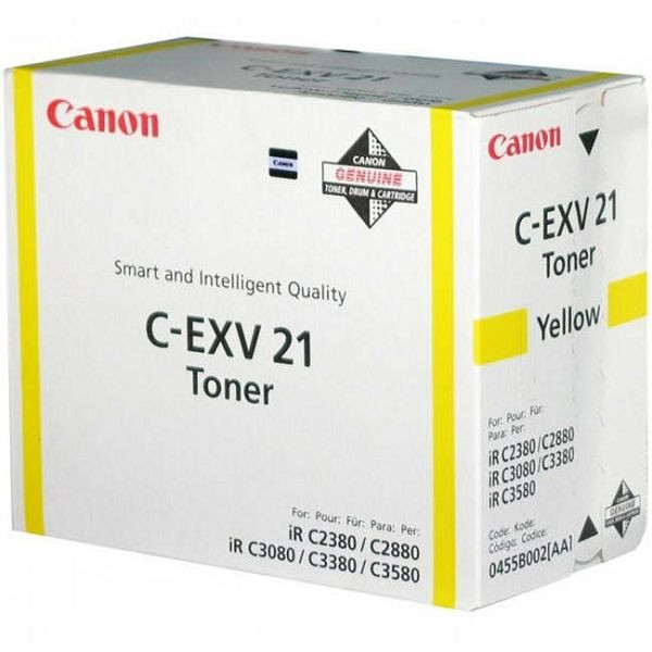 

Картридж CANON C-EXV21 Yellow (CF0455B002AA), C-EXV21 Yellow (CF0455B002AA)