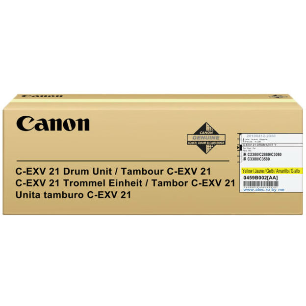 

Картридж CANON DUC-EXV21 Yellow (CF0459B002AA), DUC-EXV21 Yellow (CF0459B002AA)