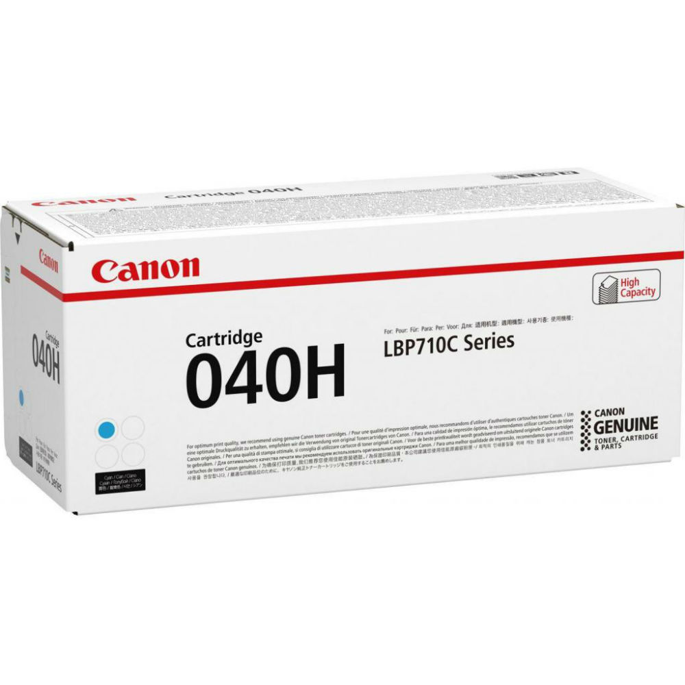 

Картридж CANON Cartridge 040H Cyan (0459C001), Cartridge 040H Cyan(10K)