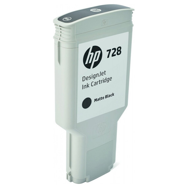 Картридж HP No.728 (300 ml) Matte Black (F9J68A)