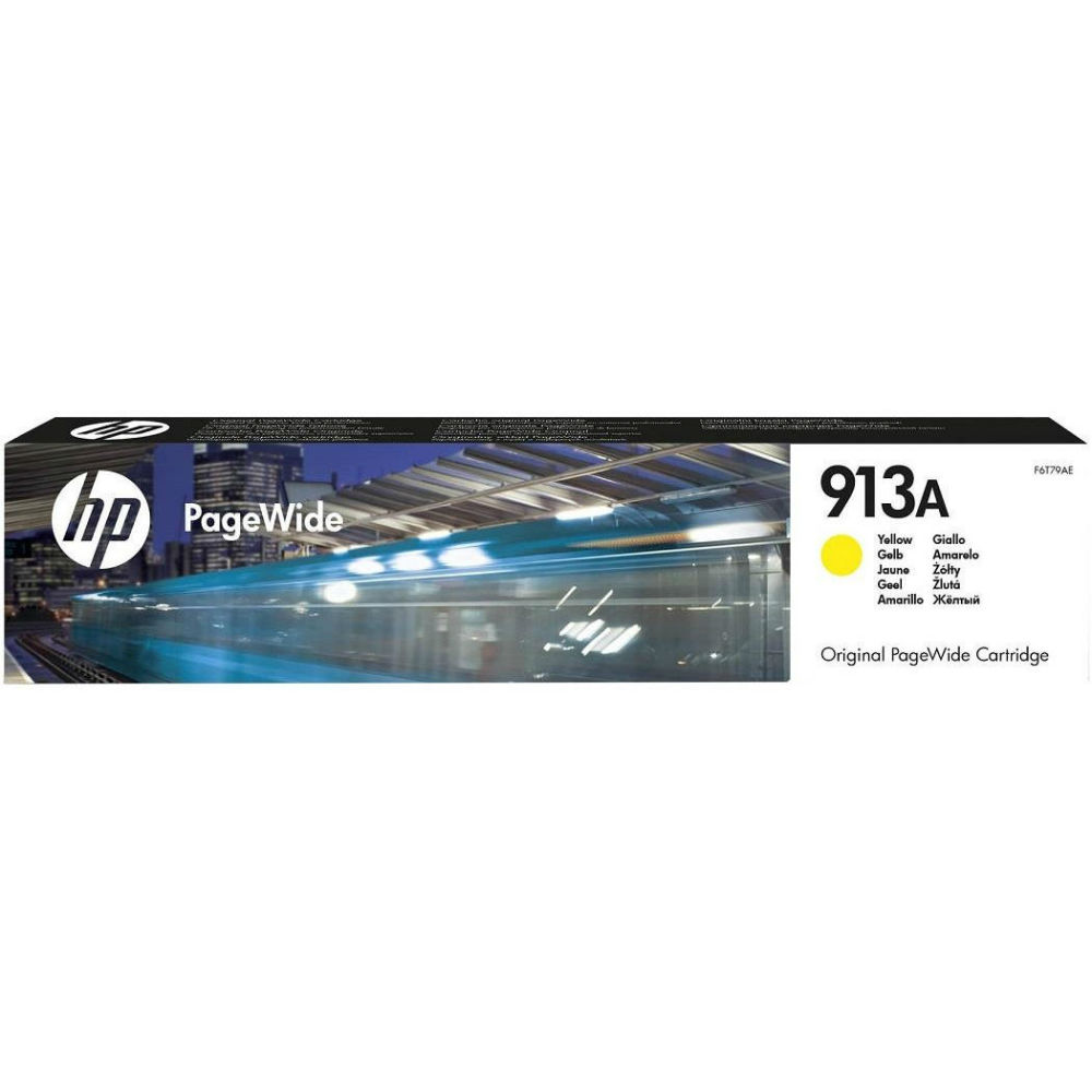 

Картридж HP No.913A PageWide 352/377/452/477 Yellow (F6T79AE), No.913A PageWide 352/377/452/477 Yellow