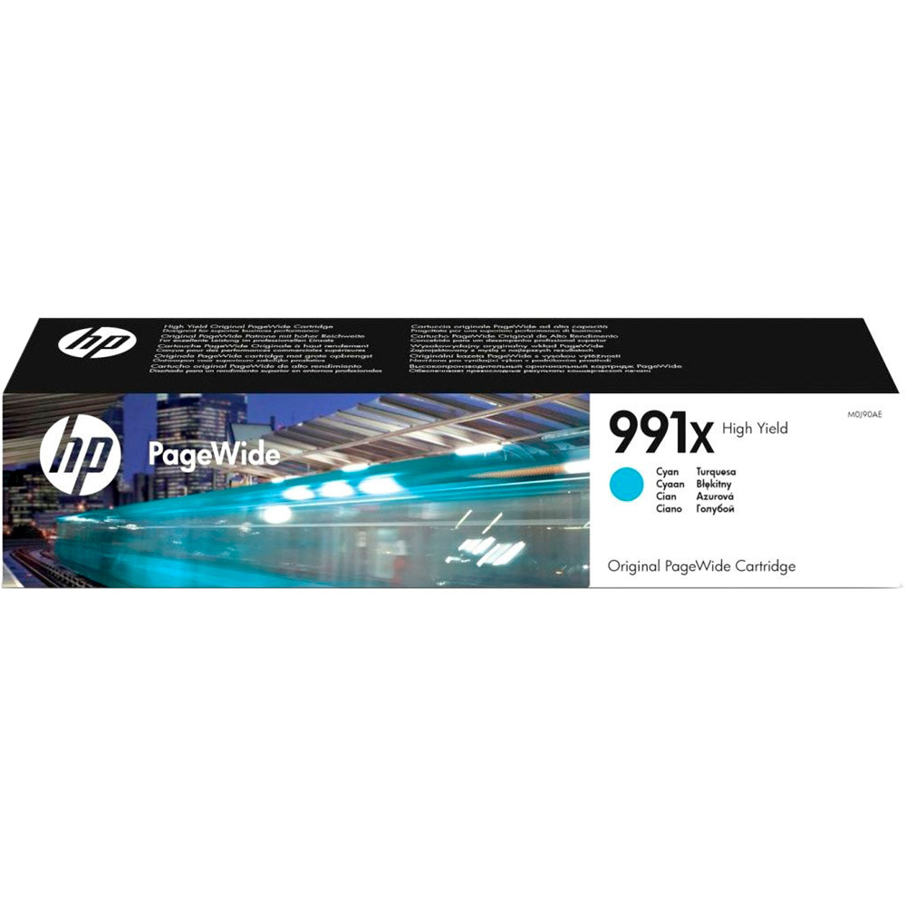 

Картридж HP 991X Cyan (M0J90AE), No.991X PageWide Pro 772/777/750 Cyan