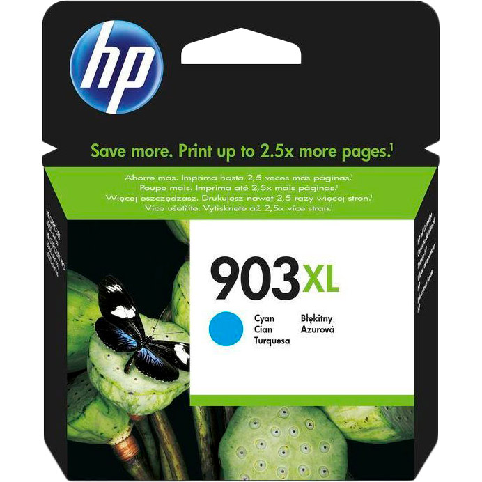 Картридж HP No.903XL OfficeJet 6950/6960/6970 Cyan 825 стор (T6M03AE)