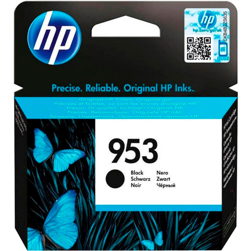 

Картридж HP No.953 Officejet Pro 8210/8710/8720/8725 Black 1000 стр (L0S58AE), No.953 Officejet Pro 8210/8710/8720/8725 Black