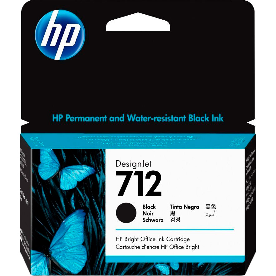 Картридж HP No.712 DesignJet Т230/Т630 Black 38 мл (3ED70A)