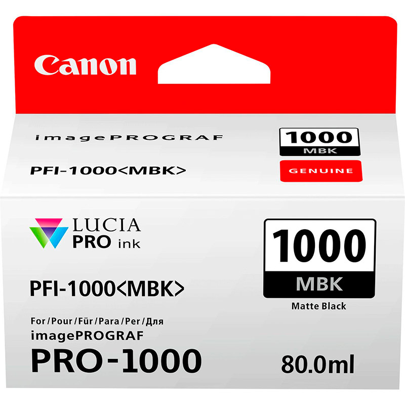 Картридж CANON PFI-1000 МБК Matte Black (0545C001AA)