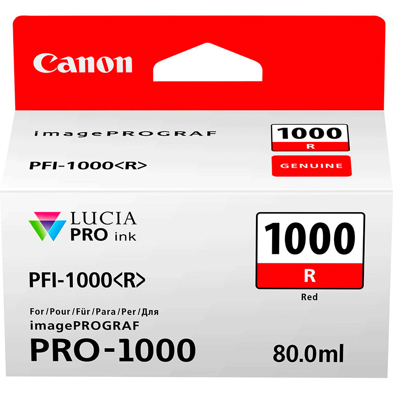 Картридж CANON PFI-1000 R Red (0554C001AA)