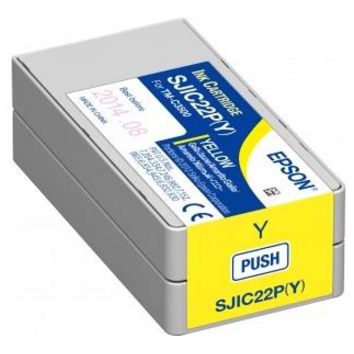

Картридж EPSON SJIC22P TM-C3500 Yellow (C33S020604), SJIC22P TM-C3500 Yellow