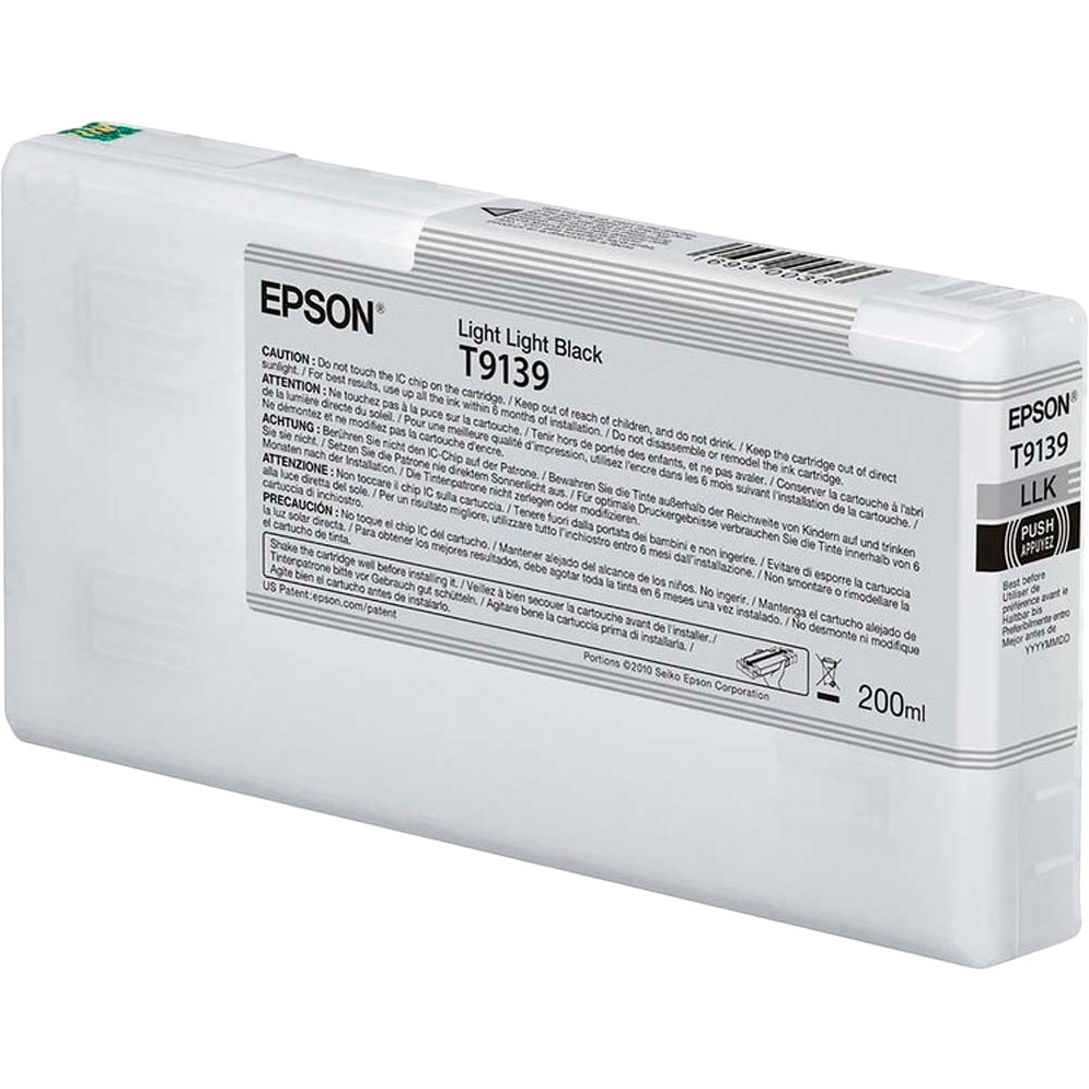 Картридж EPSON SureColor SC-P5000 Light Light Black 200 мл (C13T913900) Тип оригинальный