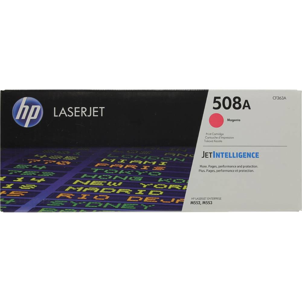 

Картридж HP 508A CLJ M552dn/M553dn/n/x Magenta (CF363A), 508A CLJ M552dn/M553dn/n/x Magenta (CF363A)