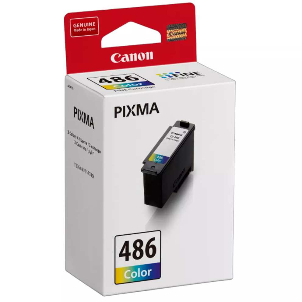 Картридж CANON CL-486 Color (6225C001AA) Для бренда Canon