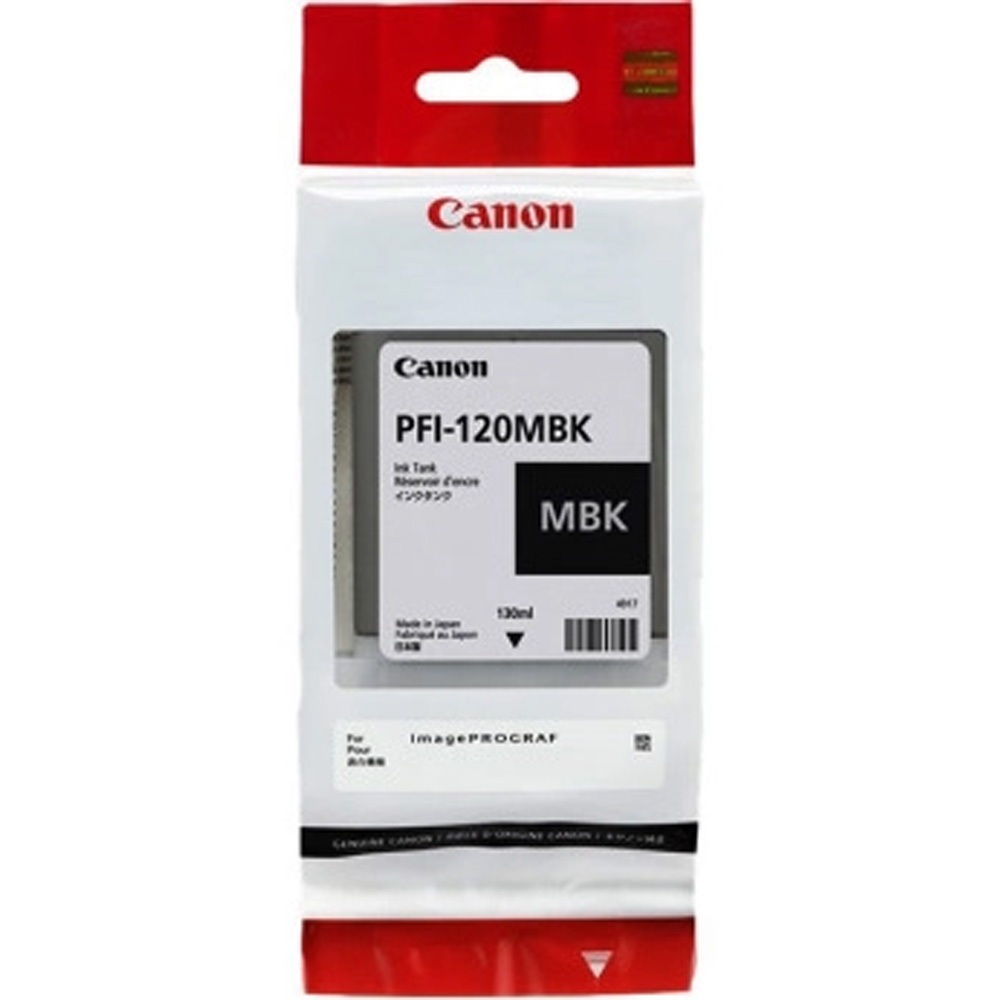 Картридж CANON PFI-120MBK TM200/300 Matte Black (2884C001) Тип оригинальный