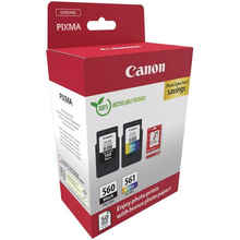 Набор картриджей CANON PG-560/CL-561 + Photo Paper Value Pack BK Color (3713C008)