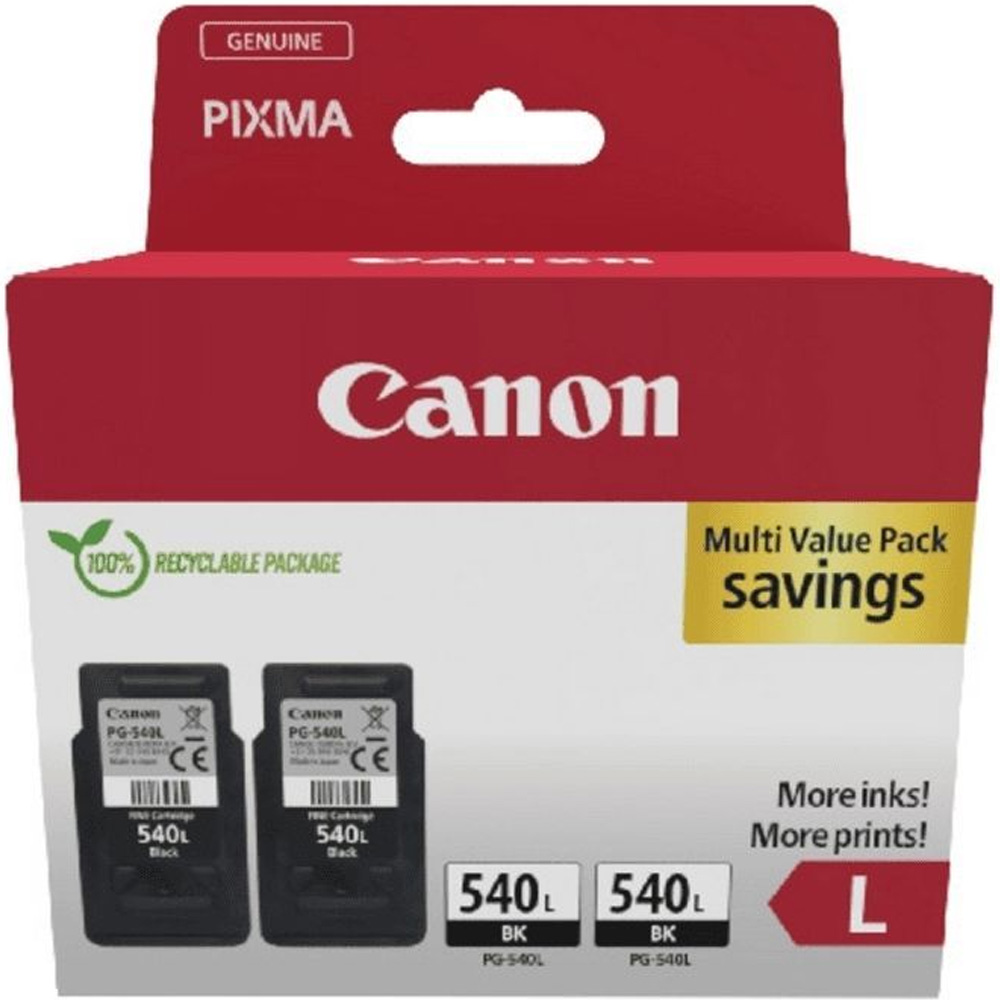 Набор картриджей CANON PG-540L Black (5224B020)
