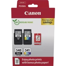Набір картриджів CANON PG-540 Multipack PG-540/CL-541 BK, Color + GP-501 Glossy Paper (5225B013)